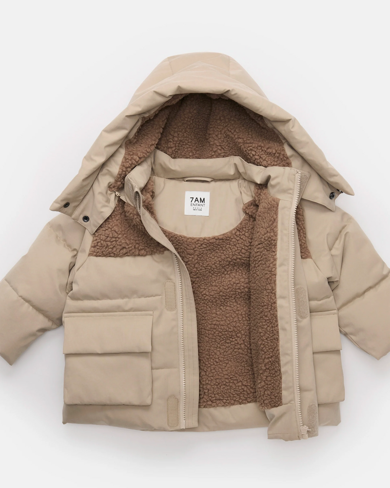 Puffer Jacket - Benji Appliqué