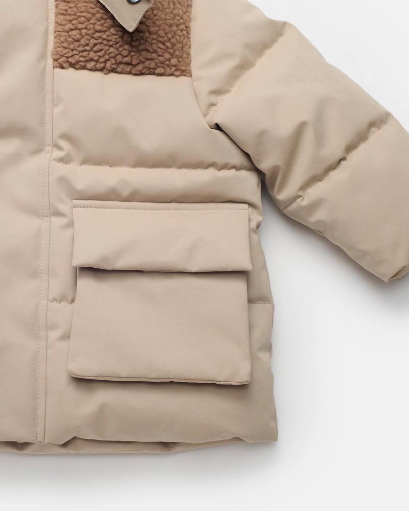Puffer Jacket - Benji Appliqué
