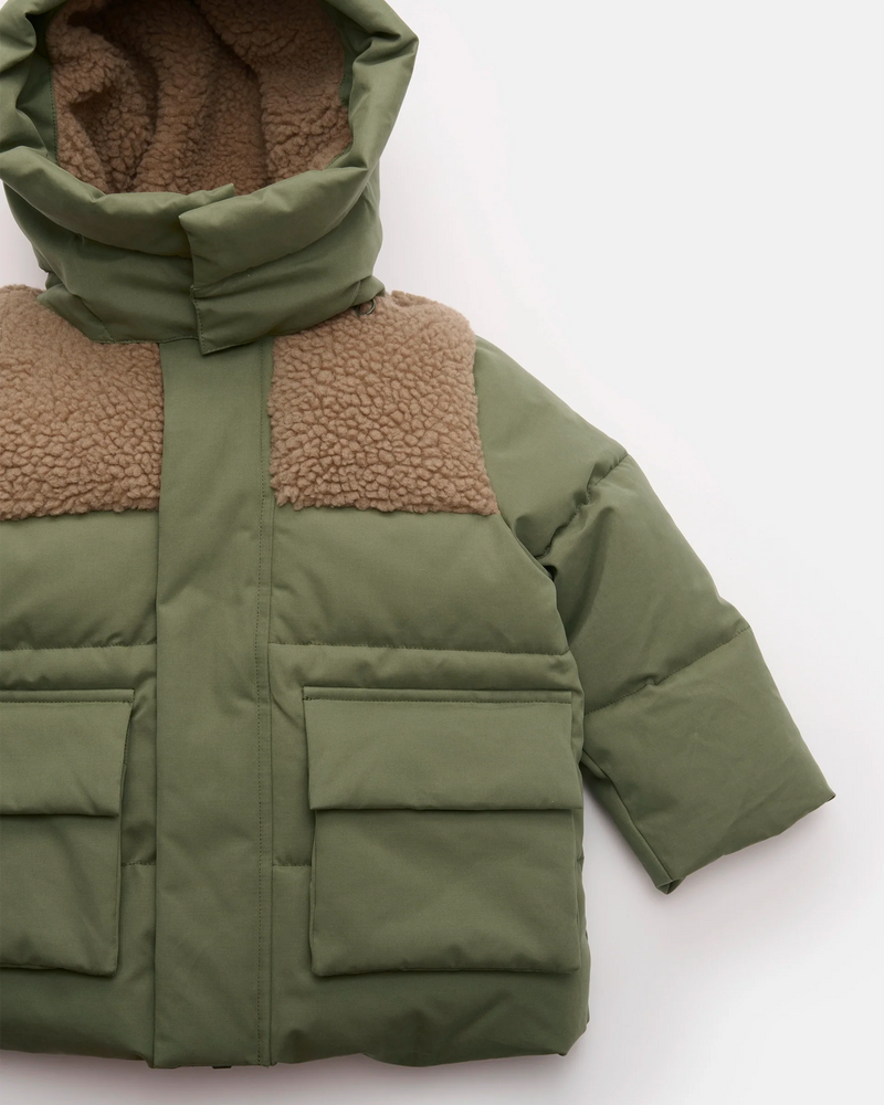 Puffer Jacket - Benji Appliqué