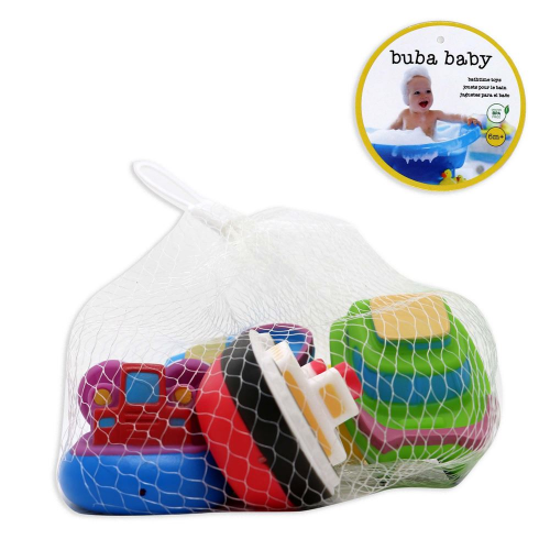 PLUSH - 5pk BATH TOYS - BOAT - Limolin 