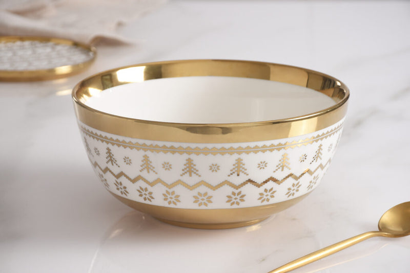 Pampa Bay - For the Holidays Tree Medium Bowl - Limolin 