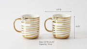 Pampa Bay - Gift Set Striped Mugs - Limolin 