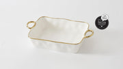 Pampa Bay - Golden Handles Rectangular Baking Dish - Limolin 