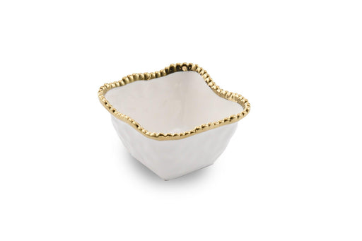 Pampa Bay - Golden Salerno Square Snack Bowl - Limolin 