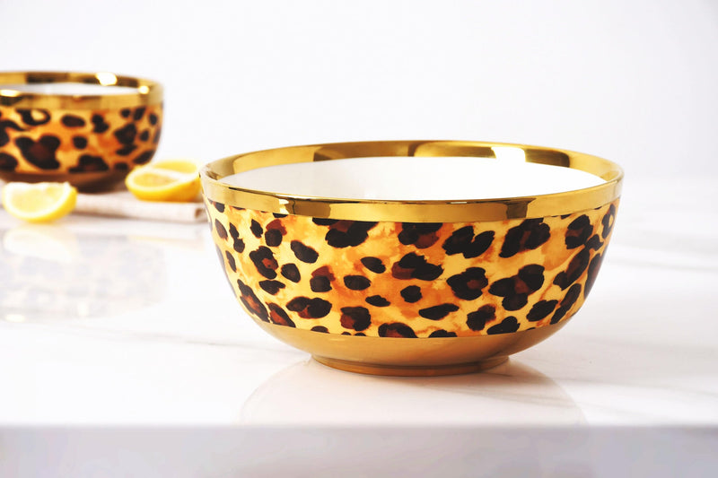Pampa Bay - Leopard Print Bowl Collection - Limolin 