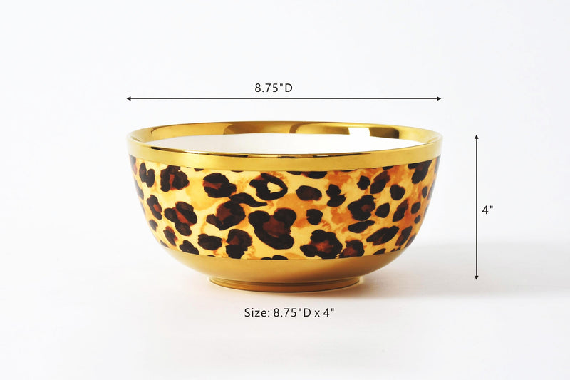 Pampa Bay - Leopard Print Bowl Collection - Limolin 