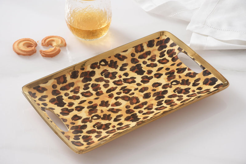 Pampa Bay - Leopard Print Small Tray - Limolin 