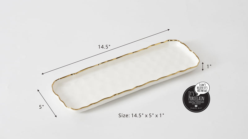 Pampa Bay - Portofino Small Rectangular Tray - Limolin 