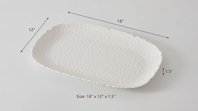Pampa Bay - Waves Melamine XL Serving Platter - Limolin 