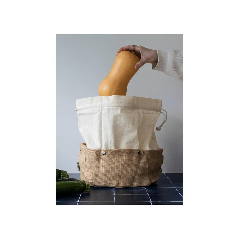 Pebbly - Storage basket w/removable bag Small - Limolin 
