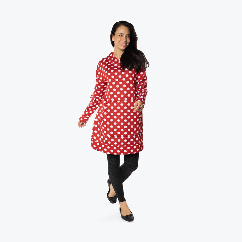 LUG - Peekaboo Sweater Fleece Tunic Hoodie