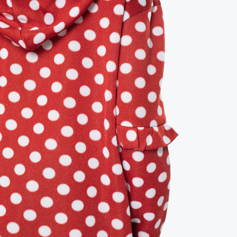 LUG - Peekaboo Sweater Fleece Tunic Hoodie