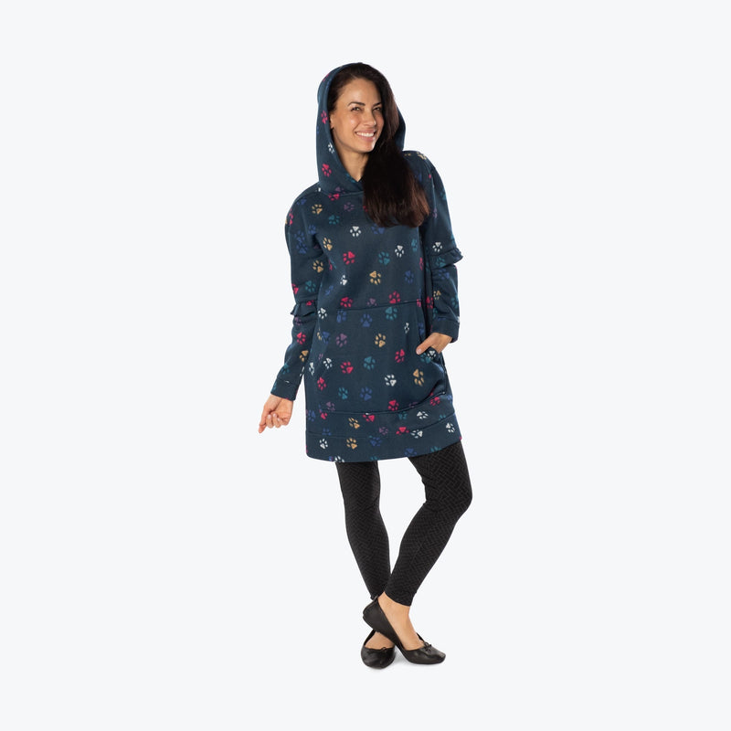 LUG - Peekaboo Sweater Fleece Tunic Hoodie