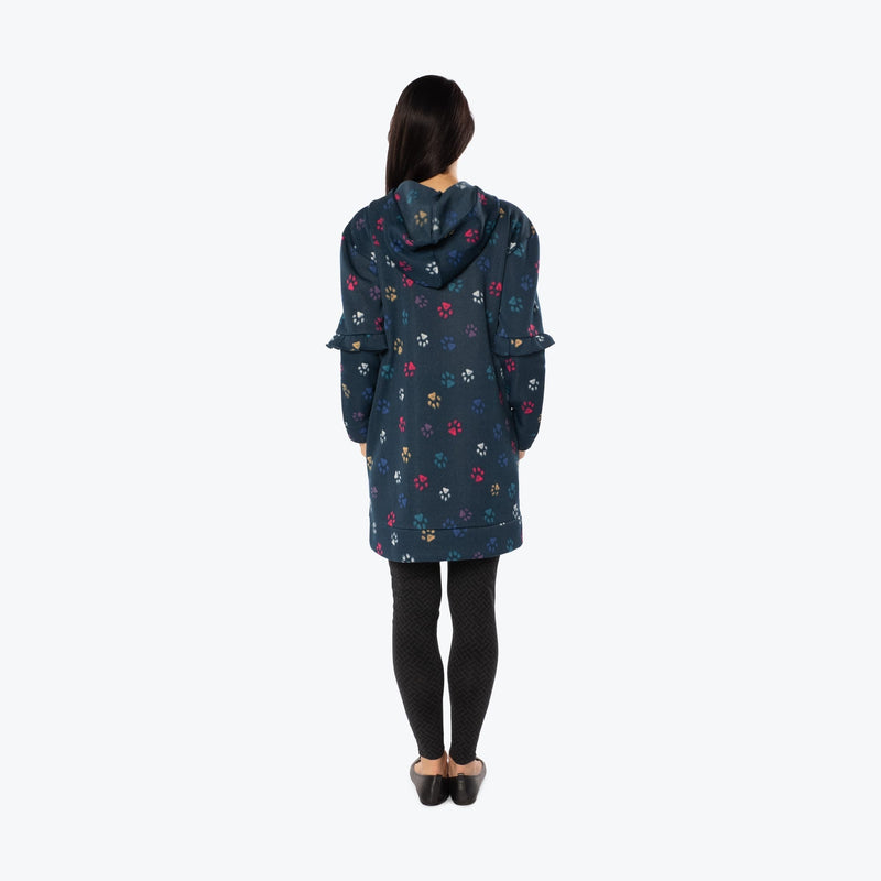 LUG - Peekaboo Sweater Fleece Tunic Hoodie