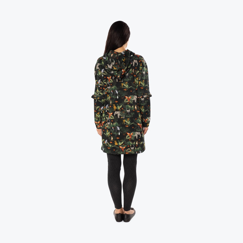 LUG - Peekaboo Sweater Fleece Tunic Hoodie