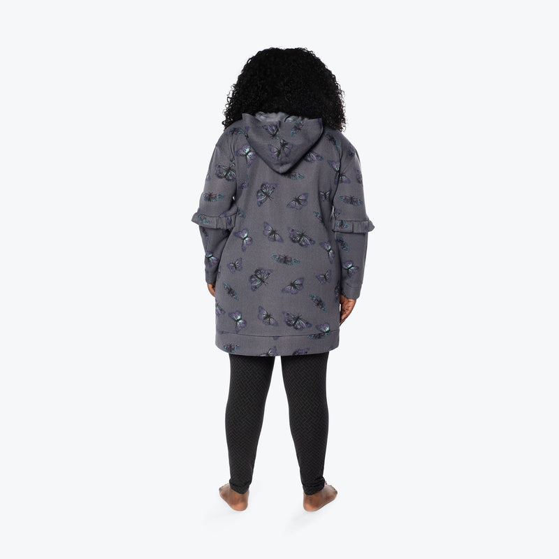 LUG - Peekaboo Sweater Fleece Tunic Hoodie