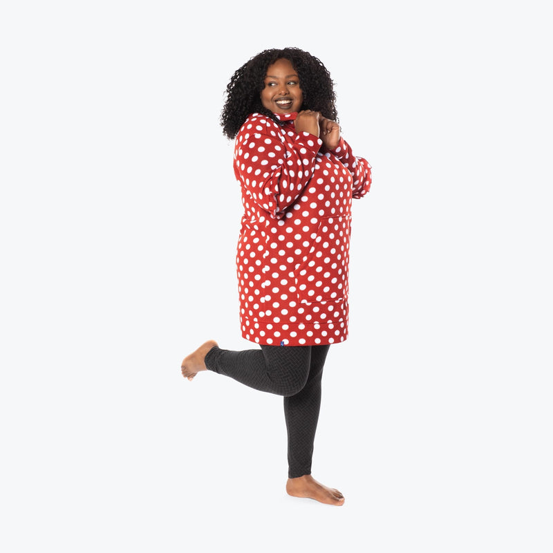 LUG - Peekaboo Sweater Fleece Tunic Hoodie