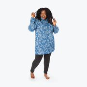 LUG - Peekaboo Sweater Fleece Tunic Hoodie