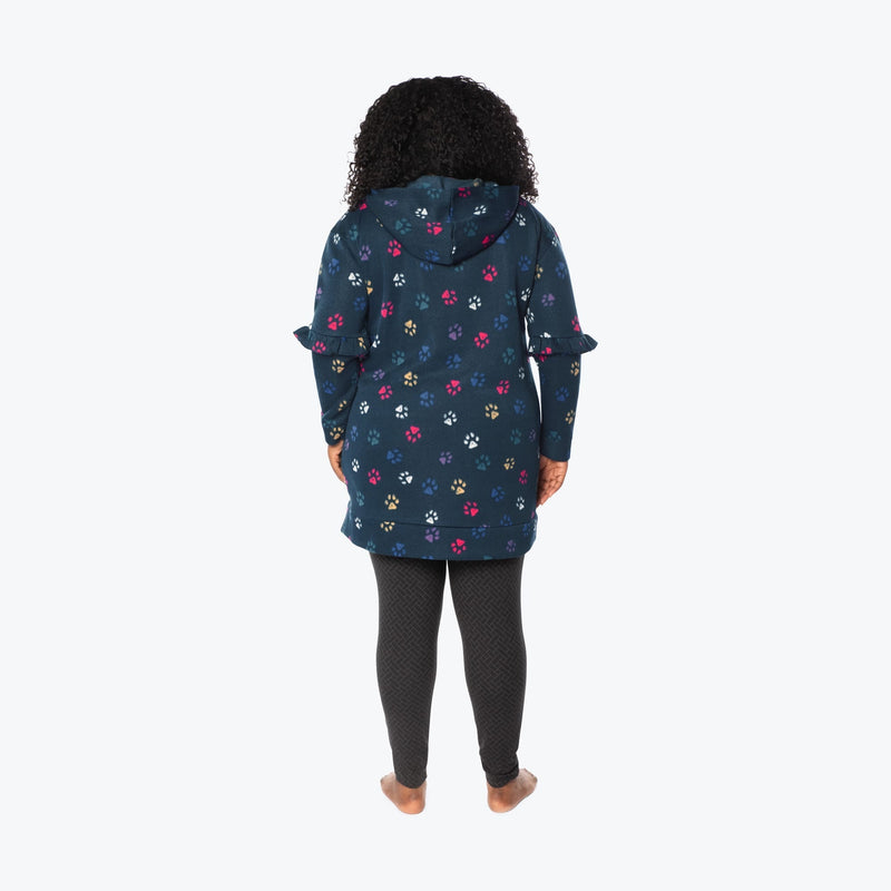 LUG - Peekaboo Sweater Fleece Tunic Hoodie