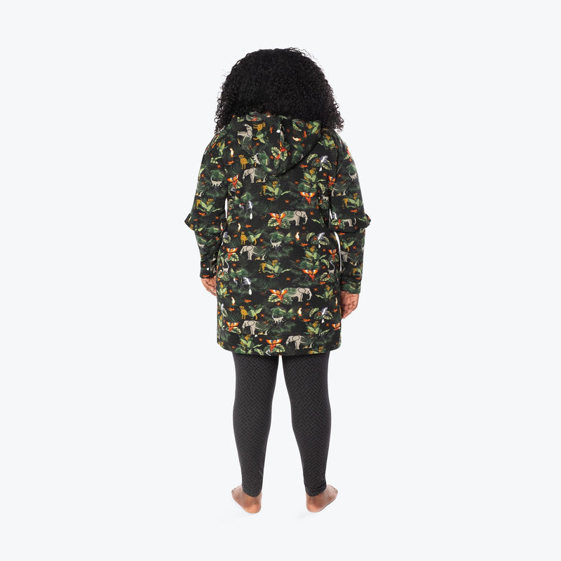 LUG - Peekaboo Sweater Fleece Tunic Hoodie