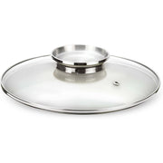 Pensofal - Aroma Glass Lid with Stainless Steel Knob | 8 in / 20 cm