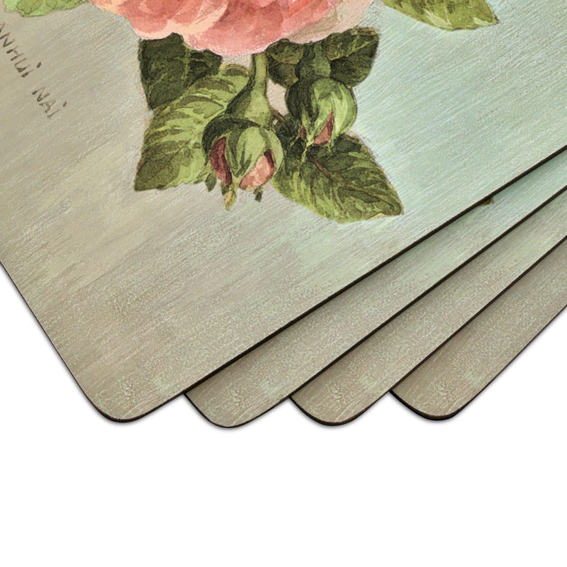 Pimpernel - Antique Rose Set of 4 Placemats | 15.7 x 11.7 Inch - Limolin 