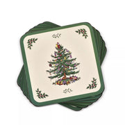 Pimpernel - Christmas Tree Set of 6 Coasters | 4 x 4 Inches - Limolin 