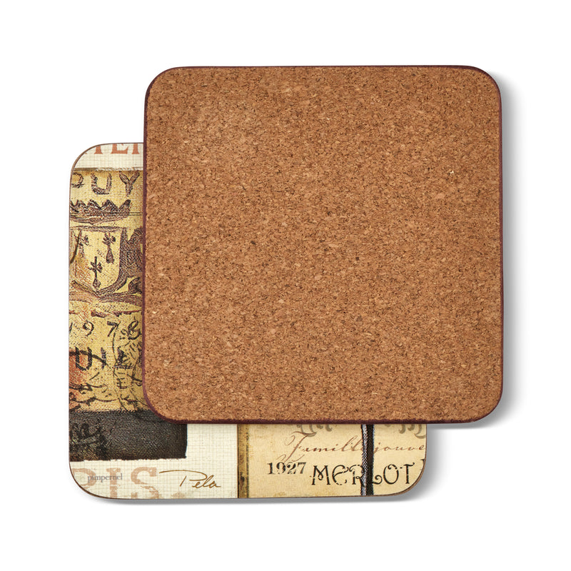Pimpernel - FRENCH CELLAR COASTERS S/6 - Limolin 