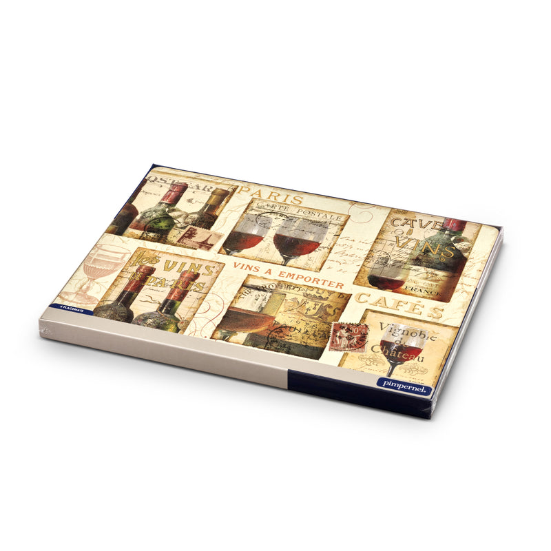 Pimpernel - FRENCH CELLAR PLACEMATS (Set of 4) - Limolin 