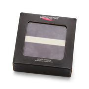 Pimpernel - MONO STRIPE COASTERS S/6 - 4" X 4" - Limolin 