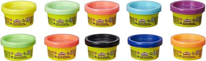 Play-Doh - 10Pc Party Pack Assorted - In A Tube - Limolin 