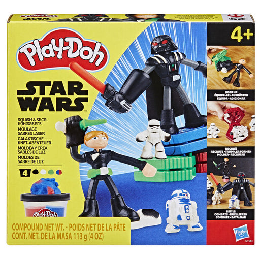 Play-Doh - Star Wars - Squish And Slice Lightsabers - Limolin 