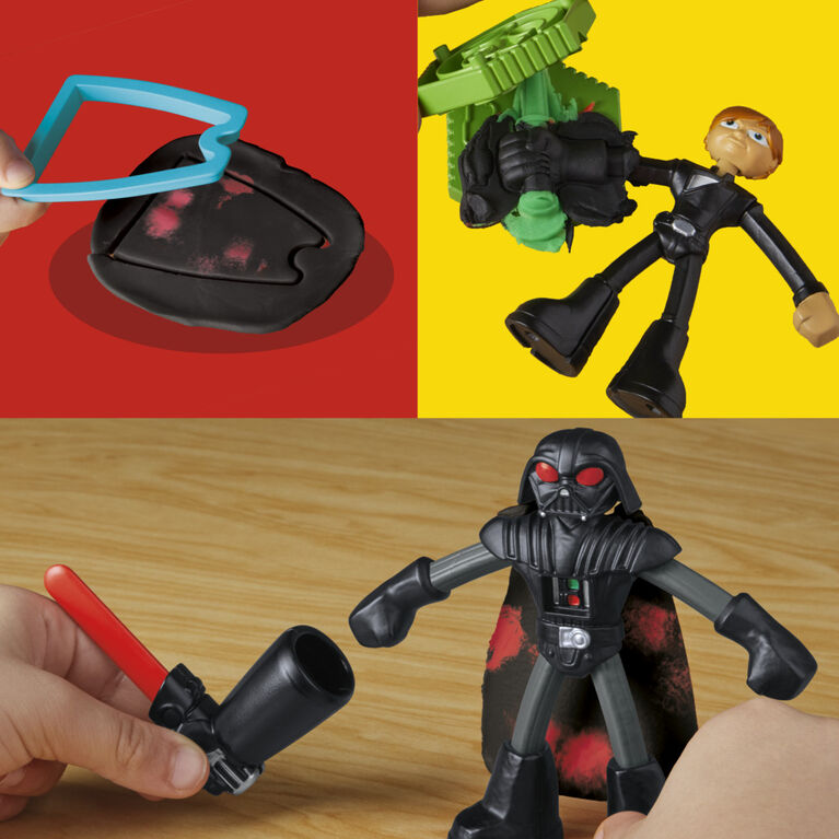Play-Doh - Star Wars - Squish And Slice Lightsabers - Limolin 