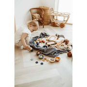 Play & Go - Organic : Blue Gri - 140cm - Limolin 