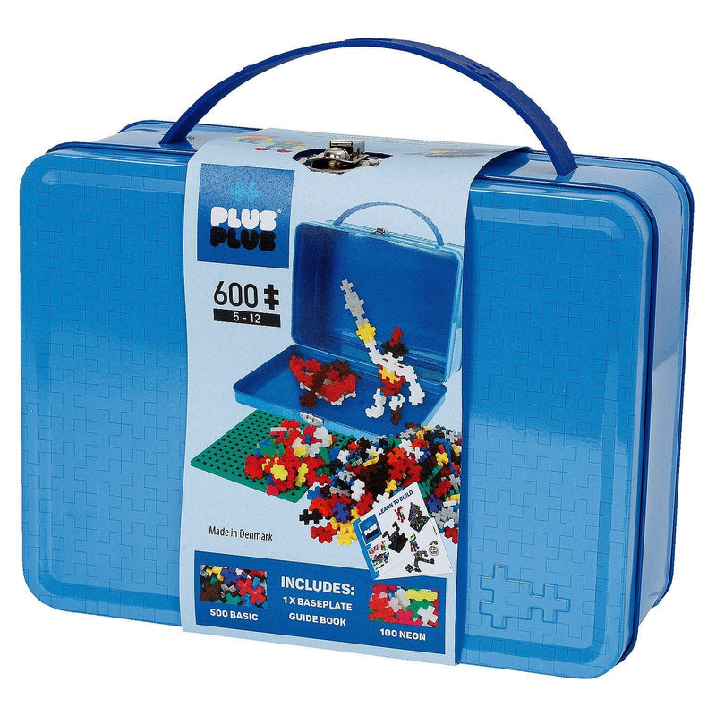 Plus-Plus - Basic - Metal Suitcase - 600Pc - Limolin 