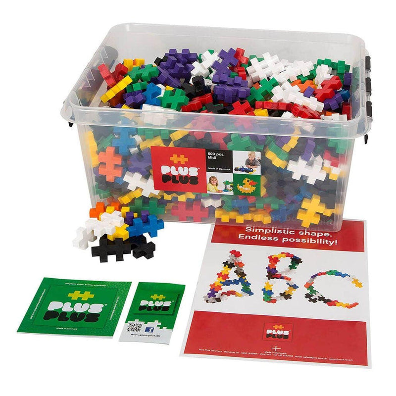 Plus-Plus - Big - Educational - 600Pc - Limolin 