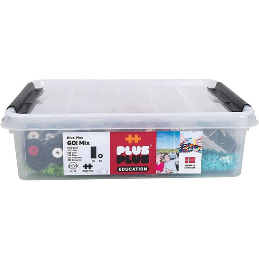 Plus-Plus - Go! - Educational Mix 2600Pc - Limolin 