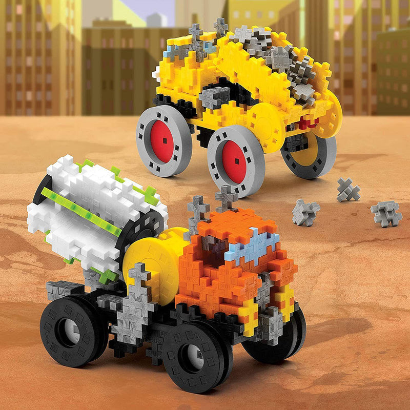 Plus-Plus - Go! - Learn To Build - Vehicles Super Set - 800Pc - Limolin 