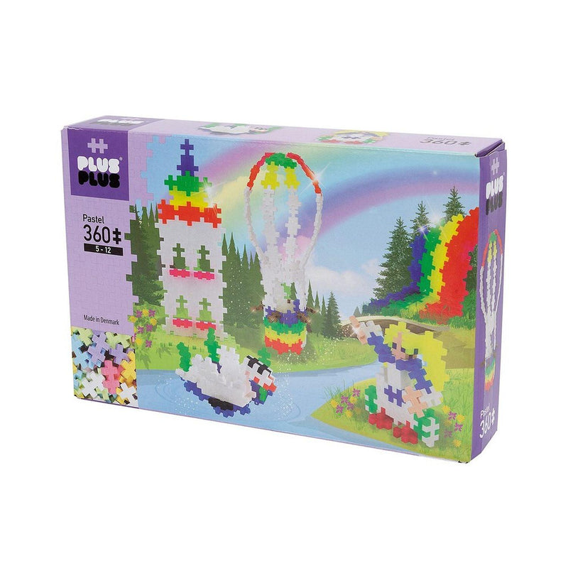 Plus-Plus - Pastel - Rainbow Hot Air Balloon - 360Pc - Limolin 