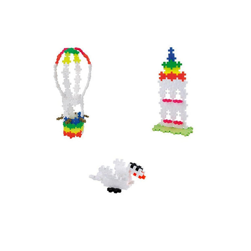 Plus-Plus - Pastel - Rainbow Hot Air Balloon - 360Pc - Limolin 