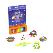 Plus-Plus - Puzzle By Number - Activity Pad - Space -125Pcs - Limolin 