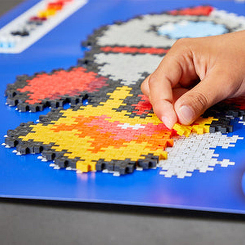Plus-Plus - Puzzle By Number - Rocket - 500Pc - Limolin 