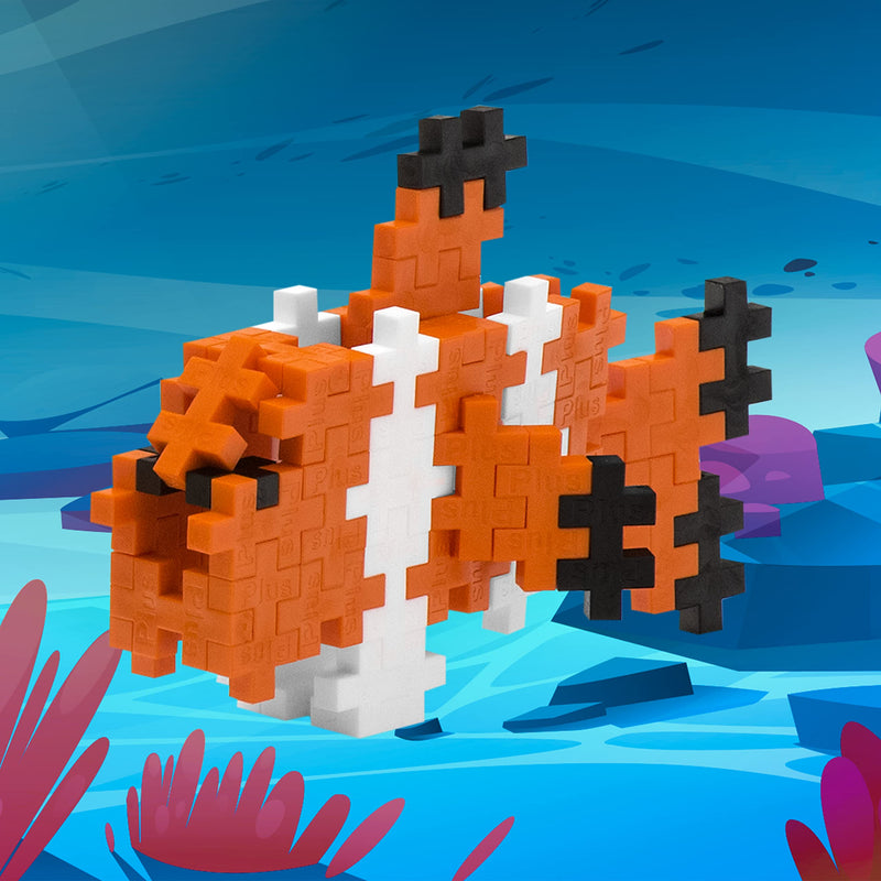 Plus-Plus - Tube - Clownfish - 70Pcs - Limolin 
