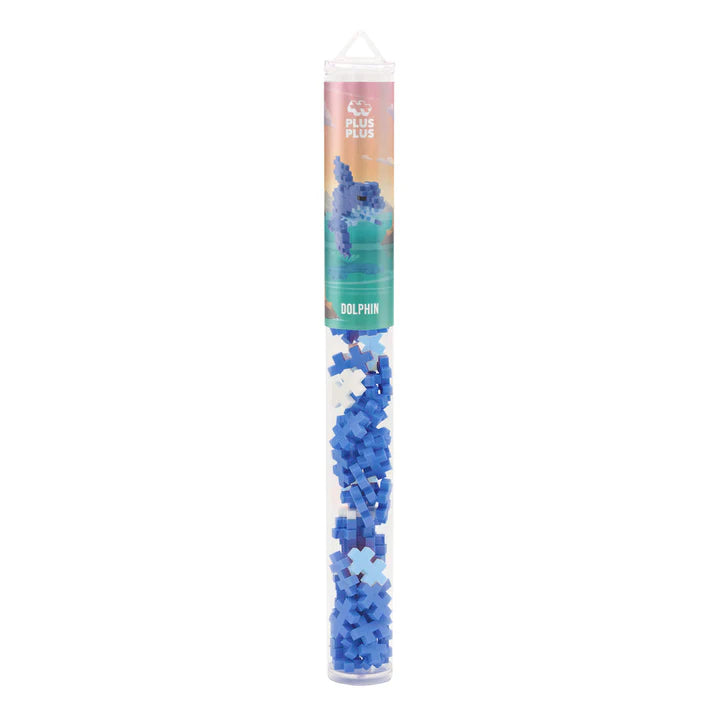 Plus-Plus - Tube - Dolphin - 70Pcs - Limolin 