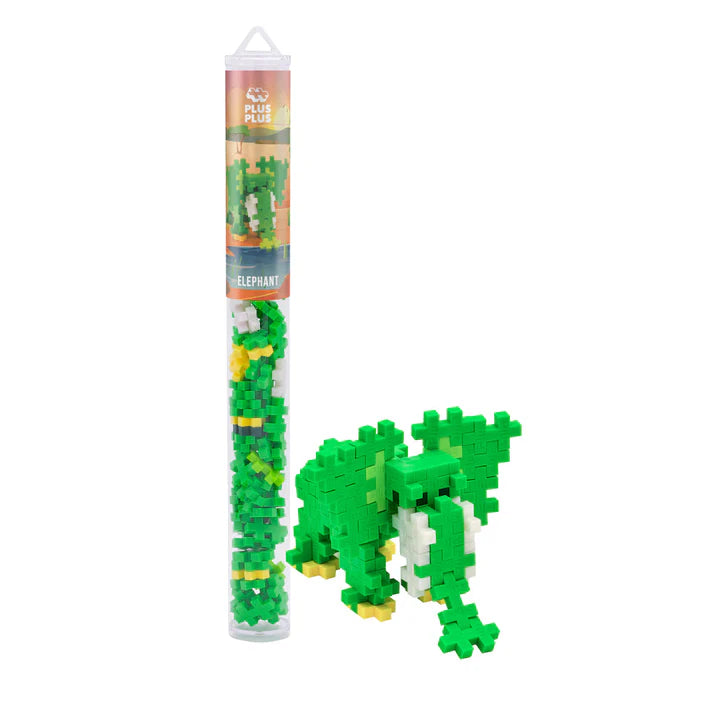 Plus-Plus - Tube - Elephant - 70Pcs - Limolin 