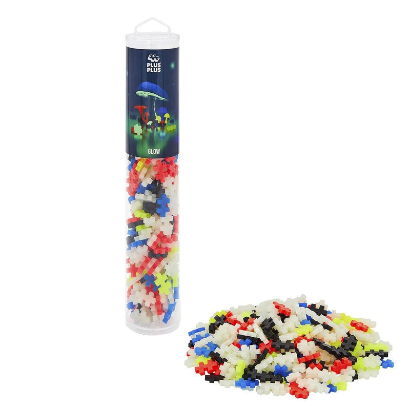 Plus-Plus - Tube - Glow Mix - 240 Pcs - Limolin 