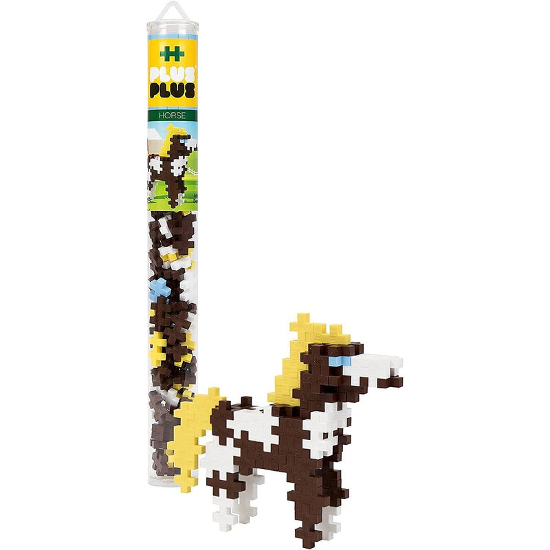 Plus-Plus - Tube - Horse - 70Pc - Limolin 