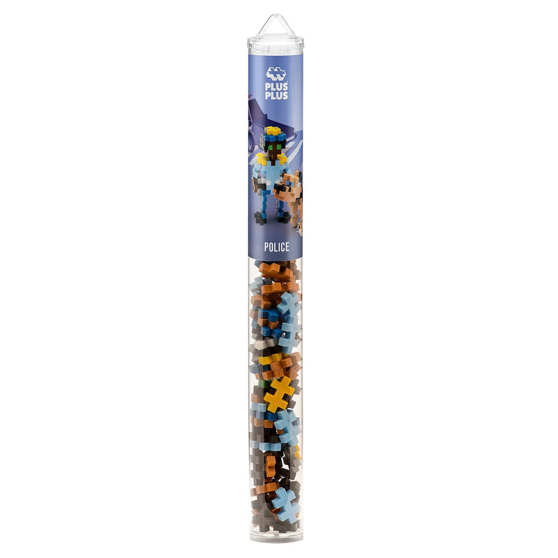 Plus-Plus - Tube - Police - 70Pcs - Limolin 