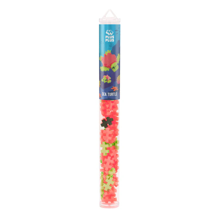 Plus-Plus - Tube - Sea Turtle - 70Pcs - Limolin 