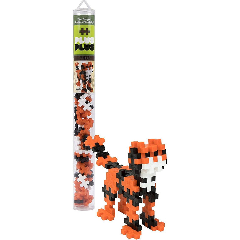 Plus-Plus - Tube - Tiger - 70Pc - Limolin 